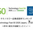 株式会社QPS研究所　テクノロジー企業成長率ランキン