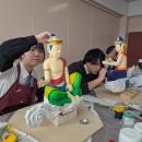 高校生が挑んだ仏像彩色プロジェクト　雲中供養utf-8