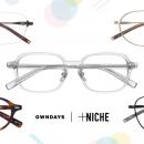 【OWNDAYS｜オンデーズ】「+NICHE」新作5型が発売1か