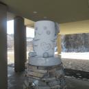 道の駅八千穂高原に水飲み場を新設