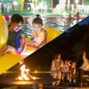 高原リゾートで夏の家族旅行を満喫。ナイトプールや手