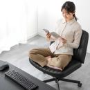 長時間のパソコン作業も、好きな座り方で快適に！幅66