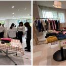 新オフィスで従業員参加型「服のバトンタッチ会」開催