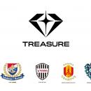 TREASURE Jリーグ6クラブとのコラボレーショングッズ