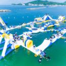 関西最大級の海上アスレチック「AQuaLooP」がパワーア