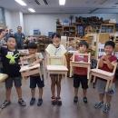 粗大ごみがすてきな家具に大変身！「夏休み親子工作教