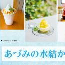 「あづみの水結かき氷」で 水環境保全ＰＲ