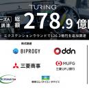 チューリング、シリーズAラウンド全体で278.9億円の資