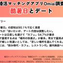 らしさで出会うマッチングアプリ「Omiai」　酷暑日の