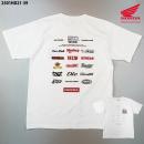 Honda 50cc バイクロゴがズラリ！並ぶTシャツ、サック
