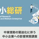 中東情勢の緊迫化に伴う中小企業への影響実態調査